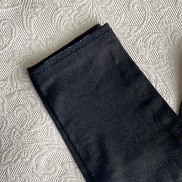 Buffalo LowRise Rocker black Stretch straight leg Jeans 28 rips black rhinestone - Picture 5 of 9